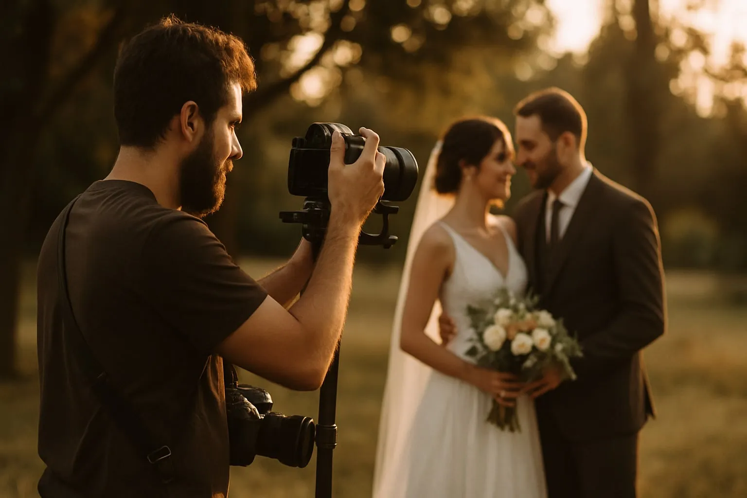 Fotografia híbrida de casamento: guia prático para 2026
