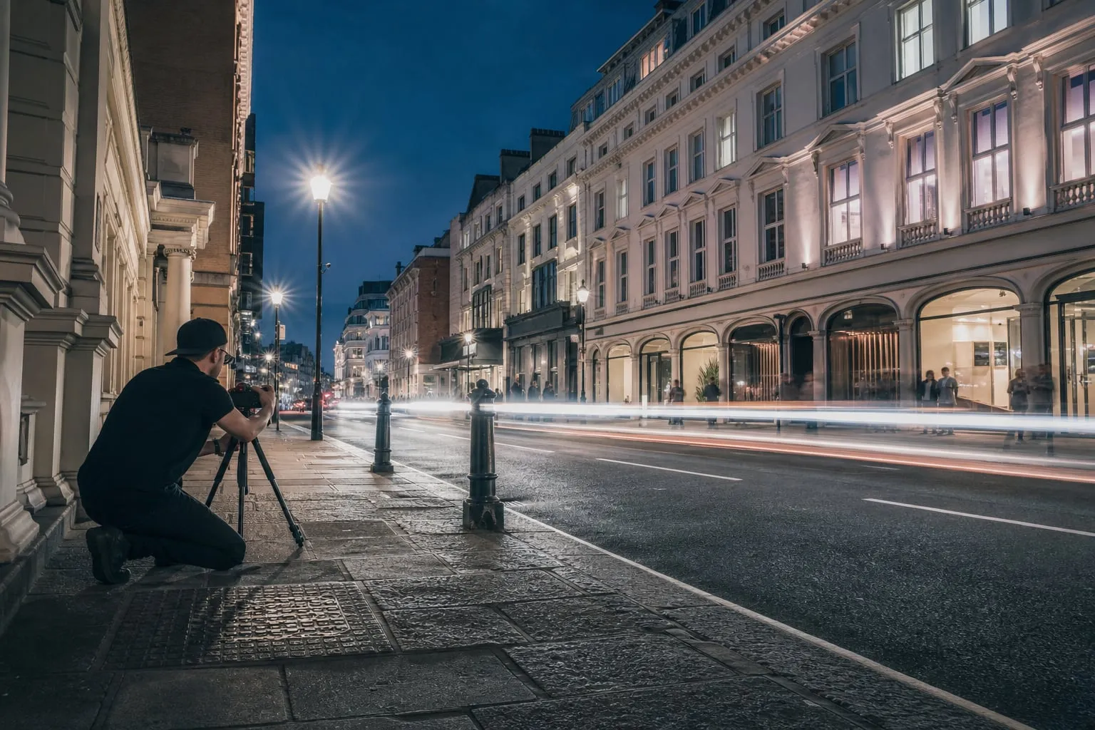 Como fotografar rastros de luz sem estourar os faróis
