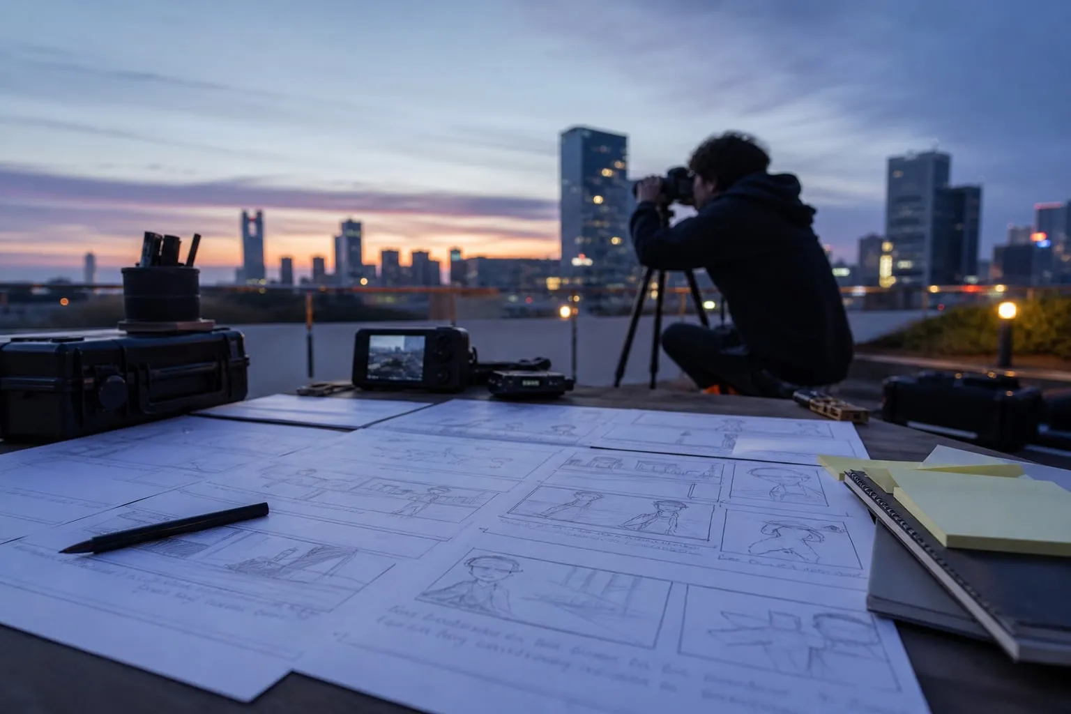 Como fazer storyboard para vídeo sem perder a continuidade