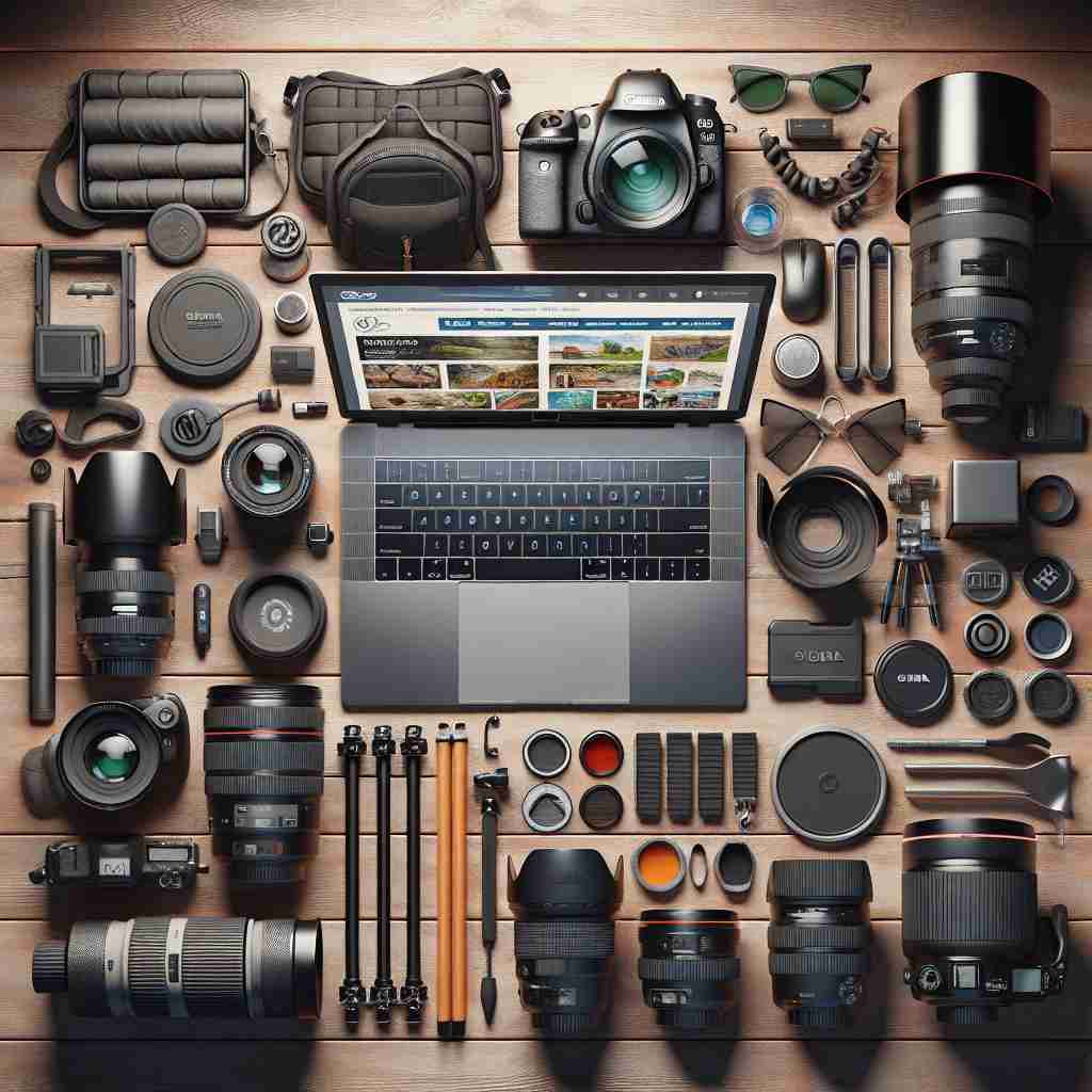 An image illustrating Como montar um kit de fotografia com baixo investimento