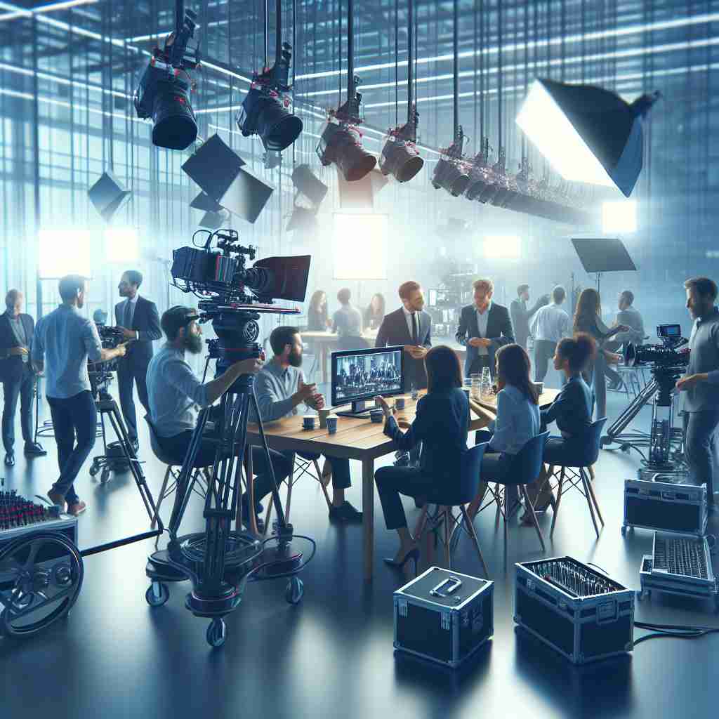 An image illustrating Produção de vídeo para empresas como começar