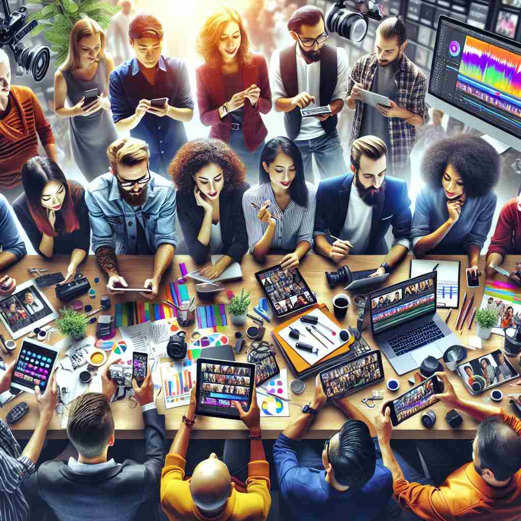 An image illustrating Melhores Apps de Edição de Vídeo para Celular