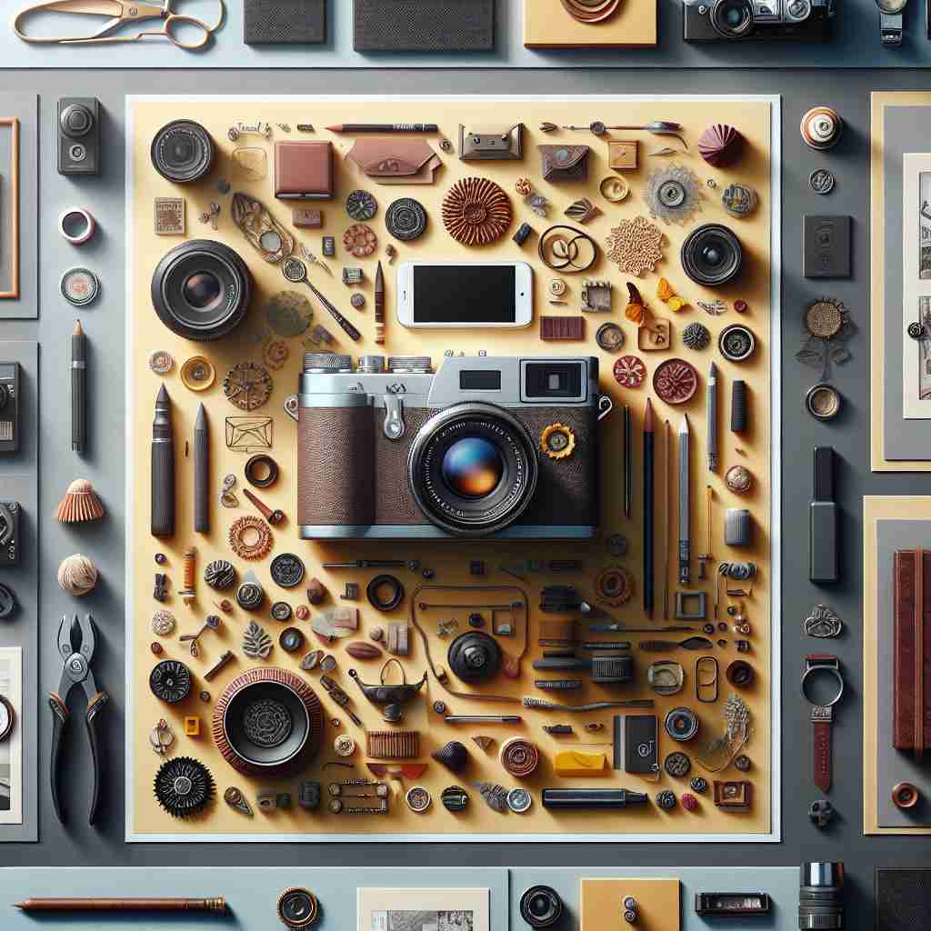 An image illustrating Fotografia Flat Lay: Como Fazer Imagens Atraentes