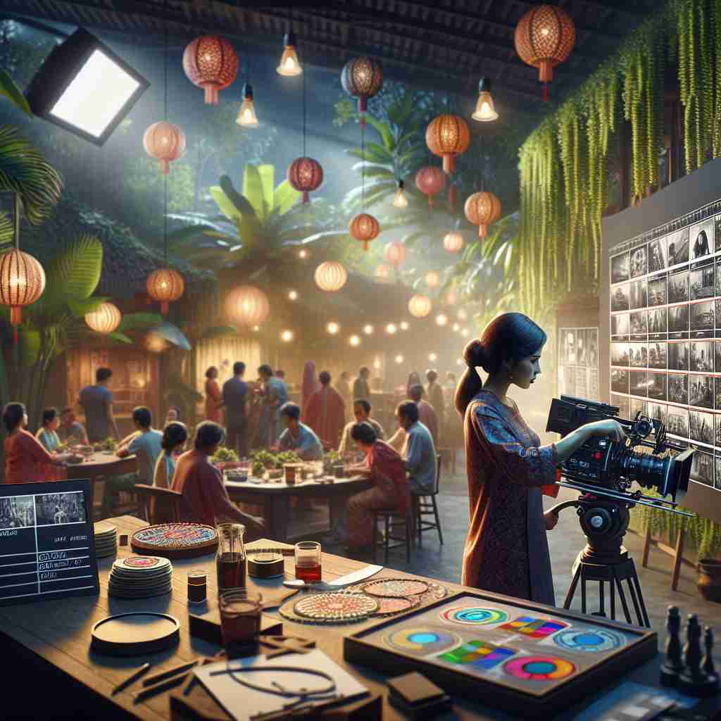 An image illustrating Tipos de Enquadramento e seu Impacto na Narrativa